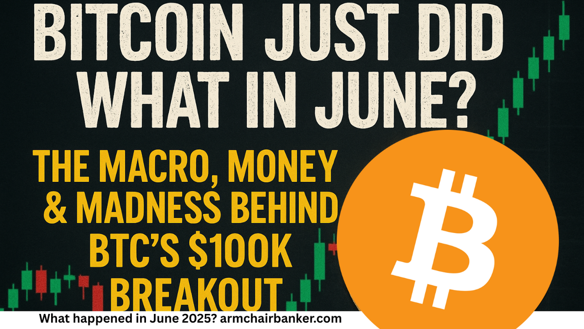 Discover what drove Bitcoin’s explosive performance in June 2025. we break down the key events that fuelled BTC’s momentum above $100K.