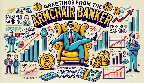 investment bankers who decided to swap their boardroom suits for some armchair lounging
