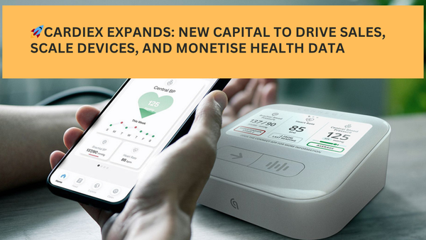 CardieX Expands: New Capital to Drive Sales, Scale Devices, and Monetise Health Data